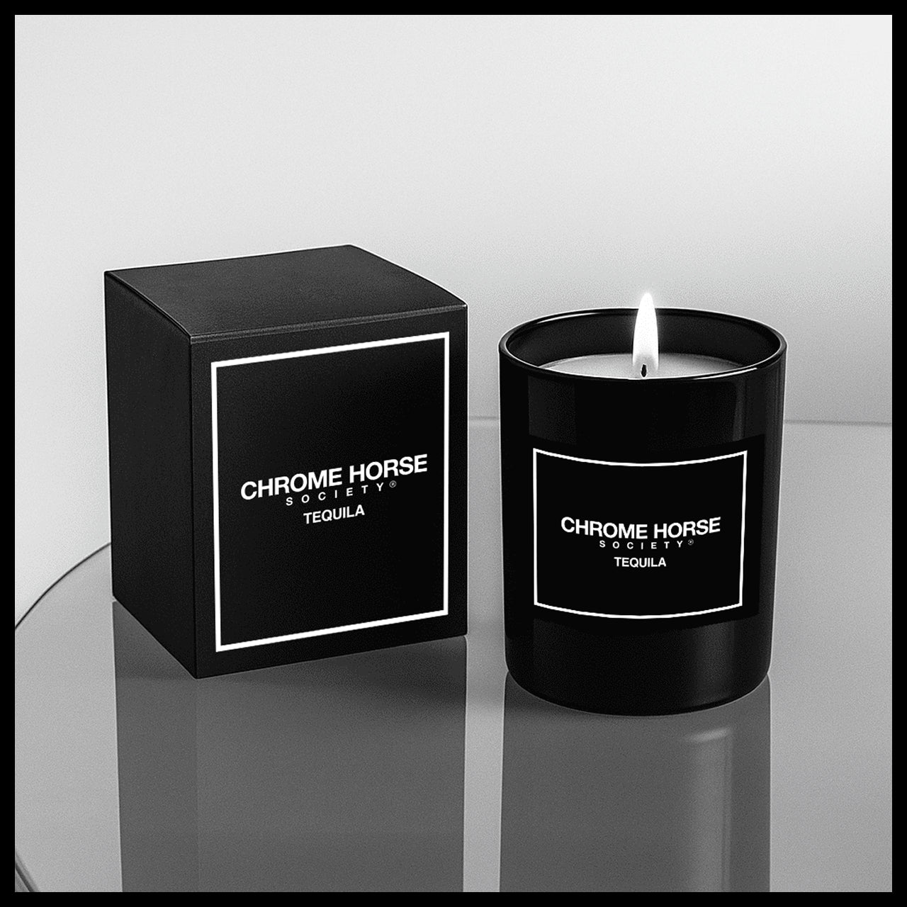 Chrome Horse Society Candle